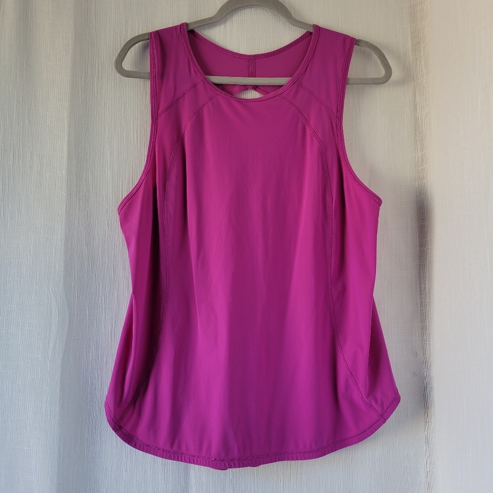 Lululemon Women's sculpt tank in sonic pink size 12